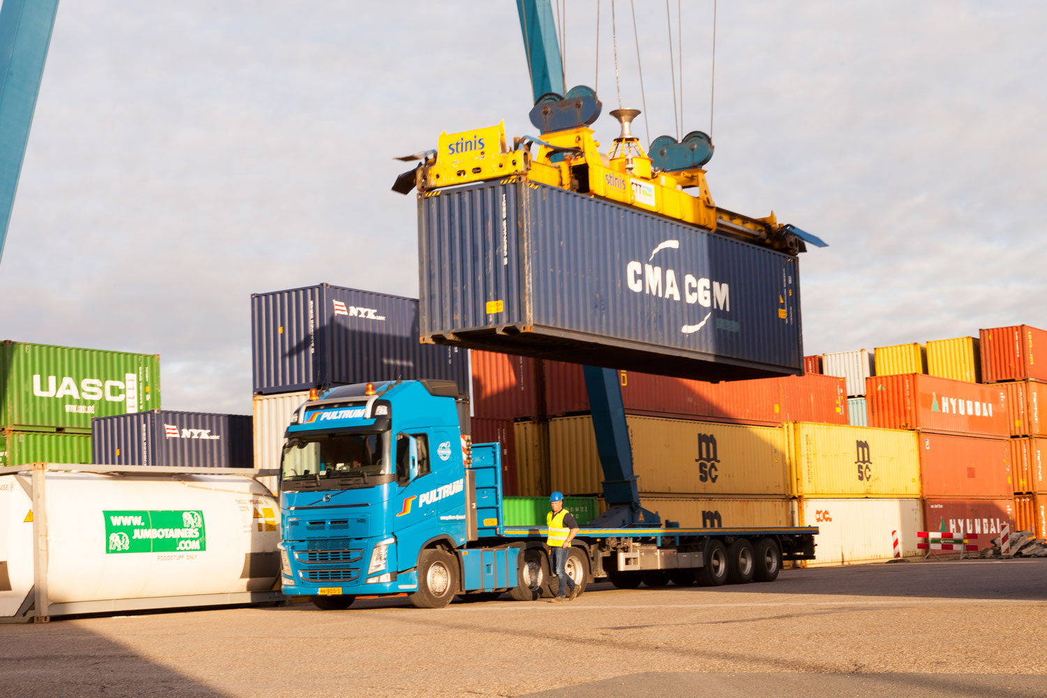 Internationaal containervervoer